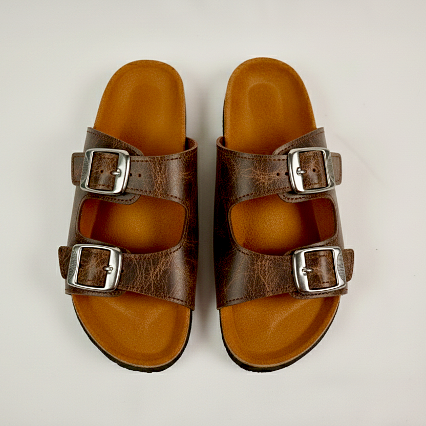 Atlas Sandel - Brown Vein Leather