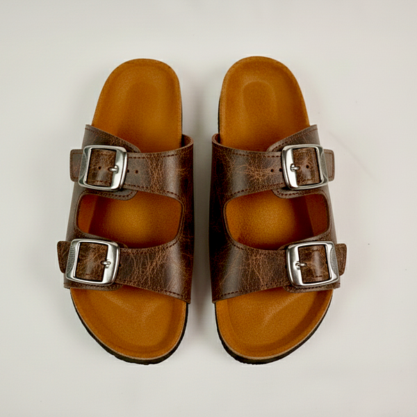 Atlas Sandel - Brown Vein Leather
