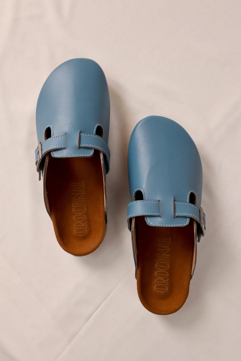 Jeans - Leather clog