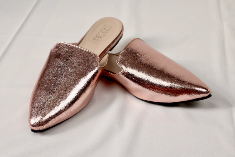 Rose mule - Elegant gleam