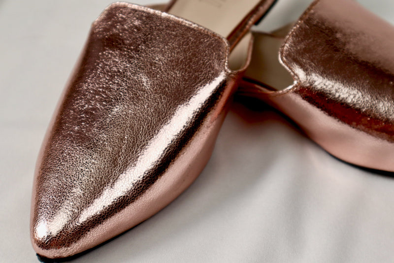 Rose mule - Elegant gleam