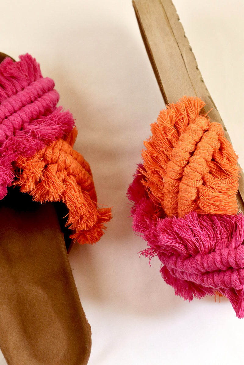 High Bohobliss - Macrame Slippers