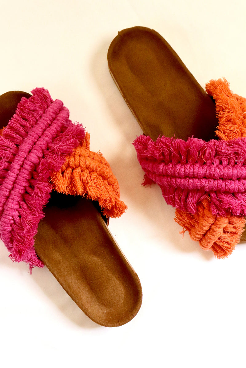 High Bohobliss - Macrame Slippers