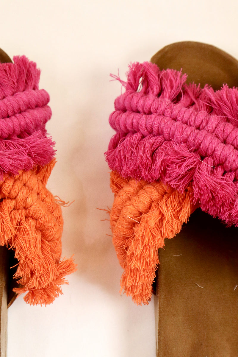 High Bohobliss - Macrame Slippers