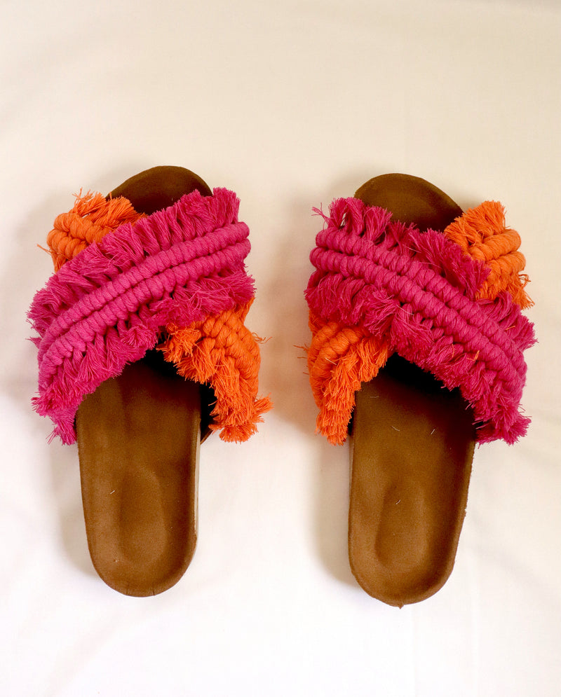 High Bohobliss - Macrame Slippers